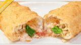 Receita de calzone de tomate e mussarela, ingredientes, passos e conselhos