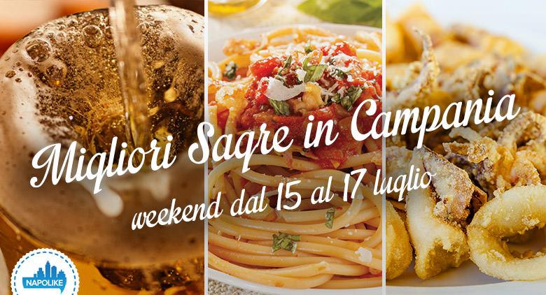 Festivals in Campania during the 15, 16 and 17 July 2016 weekends