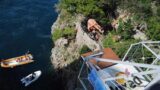 Marmeeting 2016 al Fiordo di Furore con tuffi spettacolari da grandi altezze