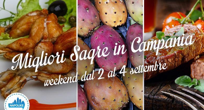 Sagre in Campania nel weekend dal 2 al 4 settembre 2016