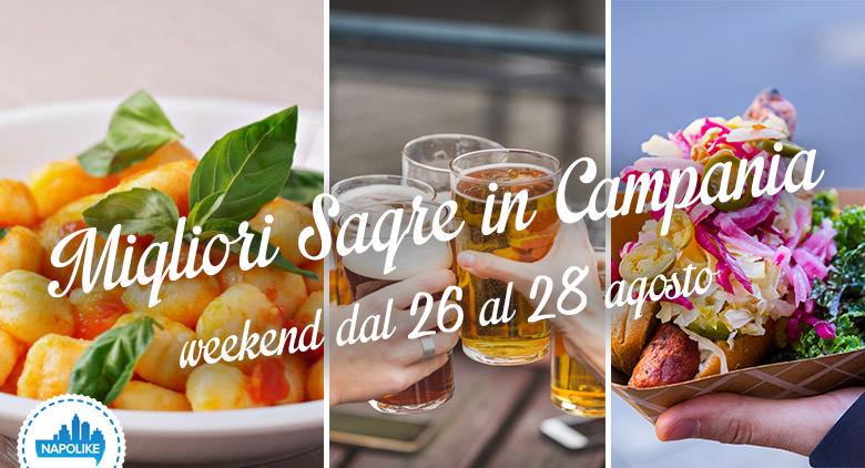 Sagre in Campania nel weekend dal 26 al 28 agosto 2016