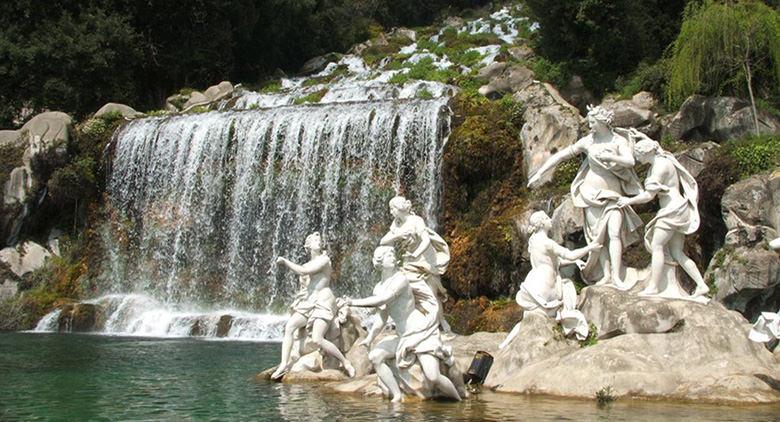 English Garden of the Royal Palace of Caserta