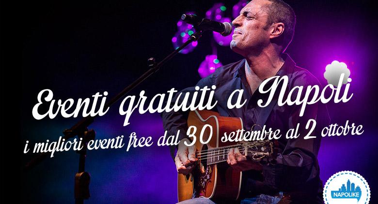 Eventi gratuiti a Napoli nel weekend dal 30 settembre al 2 ottobre 2016