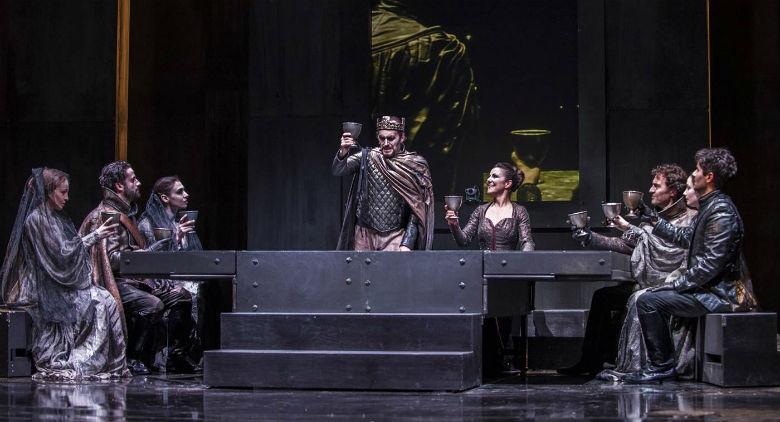 Macbeth at the Mercadante Theater in Naples, directed by Luca De Fusco