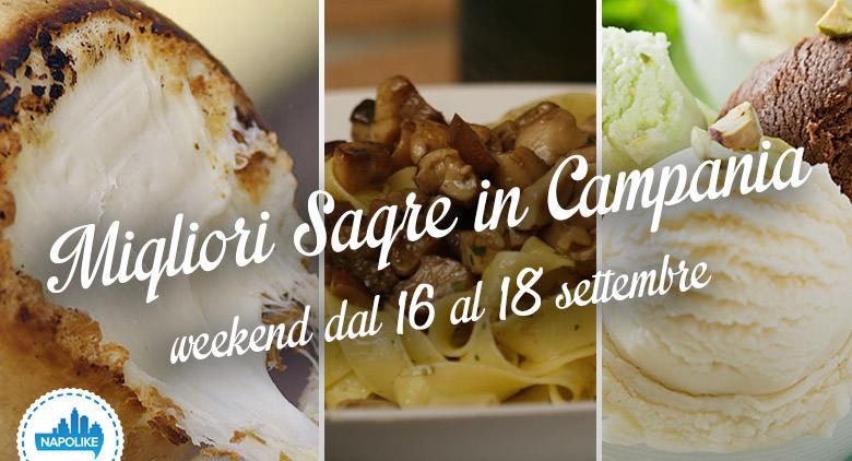 Sagre in Campania nel weekend dal 16 al 18 settembre 2016