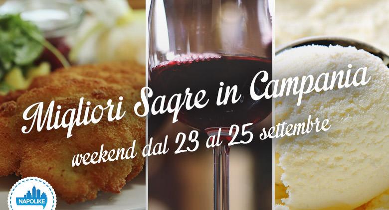 Sagre in Campania nel weekend dal 23 al 25 settembre 2016