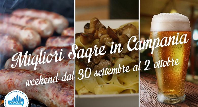 Sagre in Campania nel weekend dal 30 settembre al 2 ottobre 2016