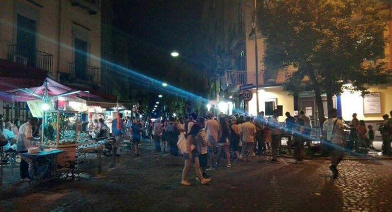 Weiße Nacht 2016 Borgo Vergini Neapel