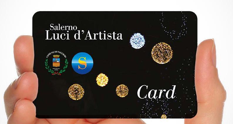 Tarjeta Salerno Luci d'Artista