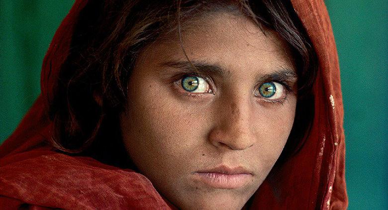 Steve McCurry on display at the PAN in Naples