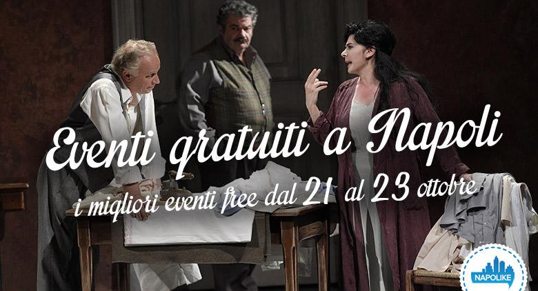 Eventi gratuiti a Napoli nel weekend dal 21 al 23 ottobre 2016