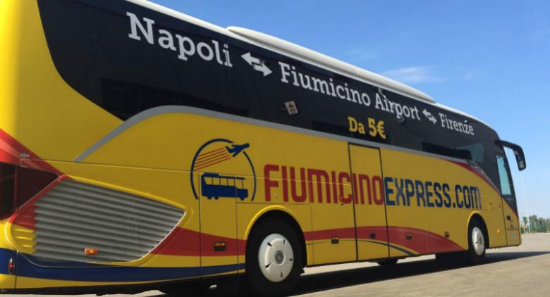 bus diretto napoli fiumicino 5 euro