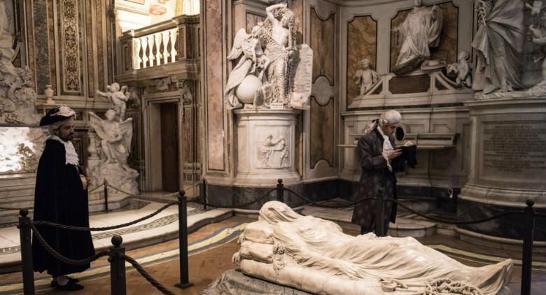 El testamento de piedra en la capilla de Sansevero