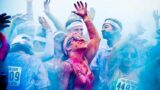 Corsa Holi a Poggiomarino: una gara colorata tra le strade della cittadina