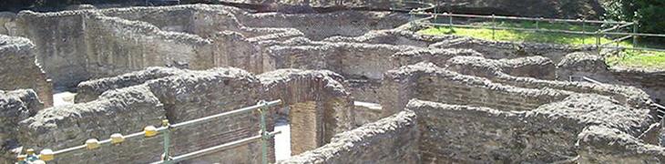 Banhos romanos da via Terracina em Nápoles