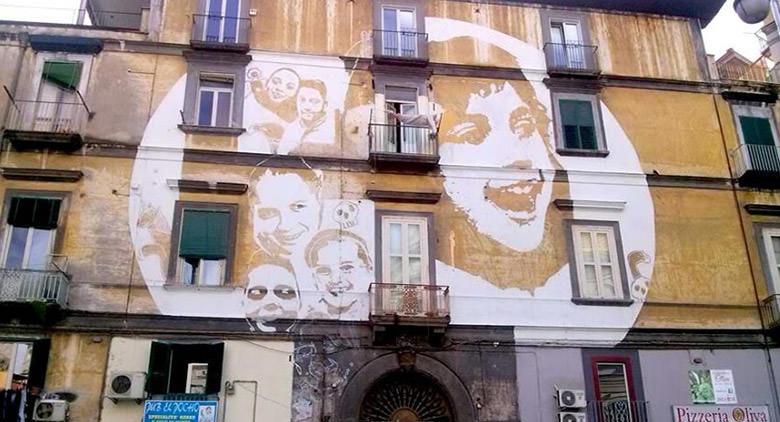 Street Art partecipata al Rione Sanità a Napoli