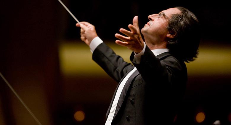 Riccardo Muti at the Conservatory of San Pietro a Majella in Naples