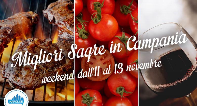 Festivals en Campanie pendant le week-end de 11 à 13 November 2016