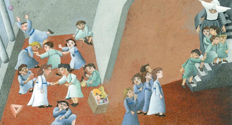 Geschichten von Kindern, eine Ausstellung mit Illustrationen von Letizia Galli