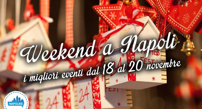 Eventi a Napoli nel weekend dal 18 al 20 novembre 2016