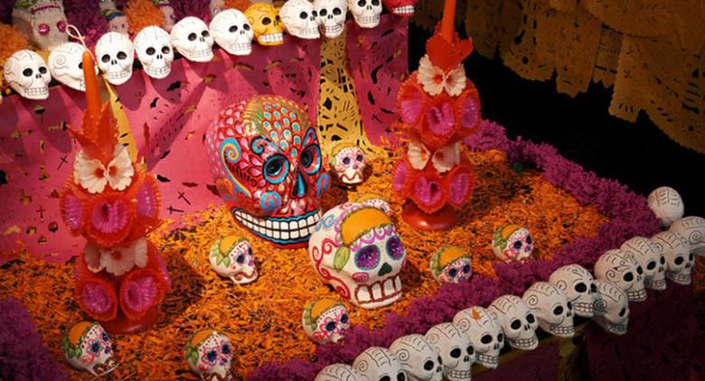 Mexican Day of the Dead at the Instituto Cervantes in Naples