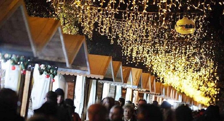 Pueblo navideño en Amalfi