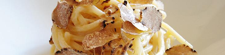 Pasta with white truffle