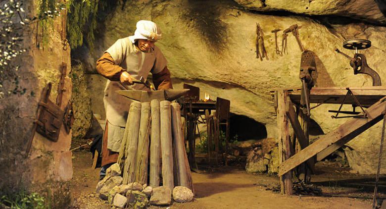 Christmas market and living nativity scene in Licola di Pozzuoli