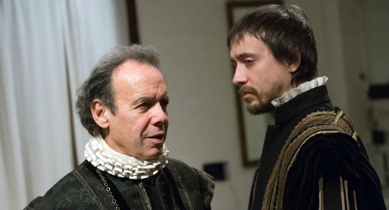 Shakespeare in love (with Marlowe) staged at the Piccolo Bellini theater in Naples