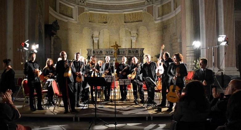 Academia napolitana de mandolina en el Palacio Real