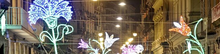 Luminarie di Natale a Napoli