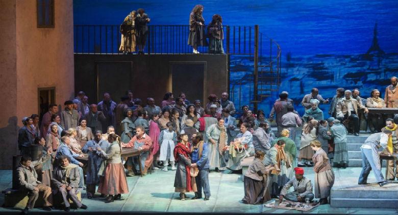 La Boheme no teatro San Carlo