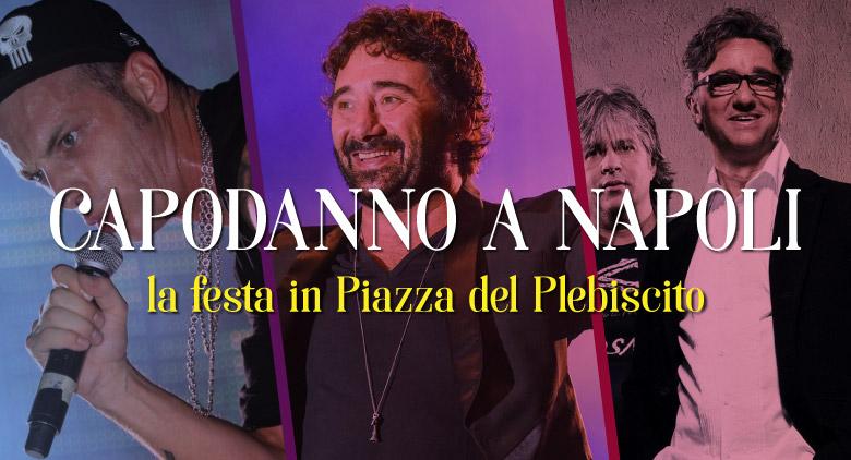 Nouvel An 2017 à Naples, concert Piazza Plebiscito