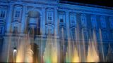 Fontane danzanti alla Reggia di Caserta per le feste di Natale 2016, uno show di giochi d’acqua e luci