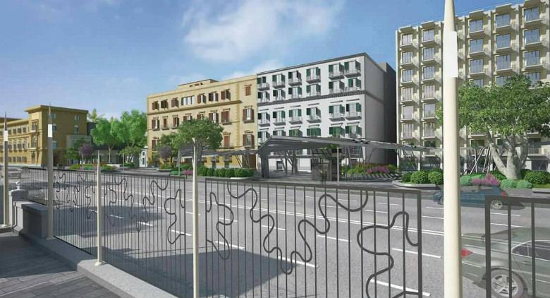 come sarà l'area di superficie della stazione san pasquale