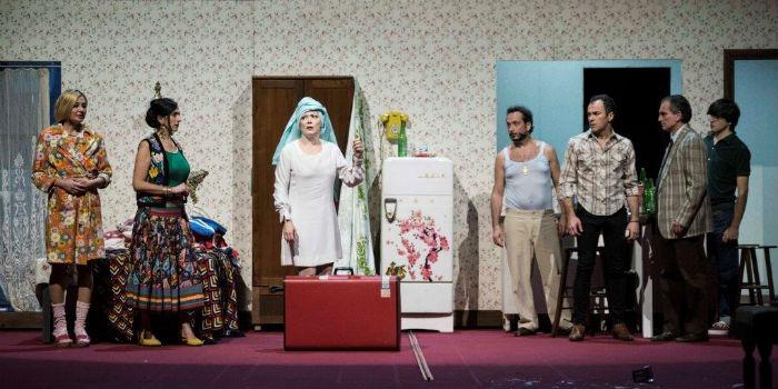 Una scena dello spettacolo Un tram che si chiama desiderio al Teatro Mercadante di Napoli