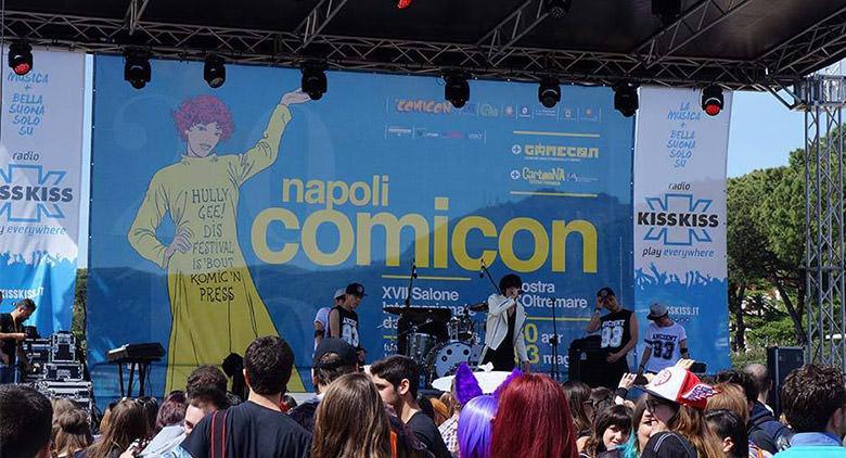 关于那不勒斯的Comicon 2017的信息