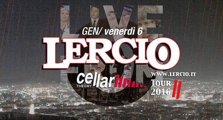 Lercio Show arriva al Cellar Theory a Napoli