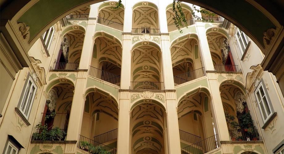 Le Palazzo dello Spagnolo dans le Rione Sanità à Naples