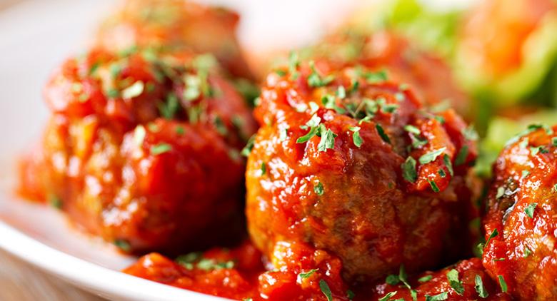 Meatball festival in Naples