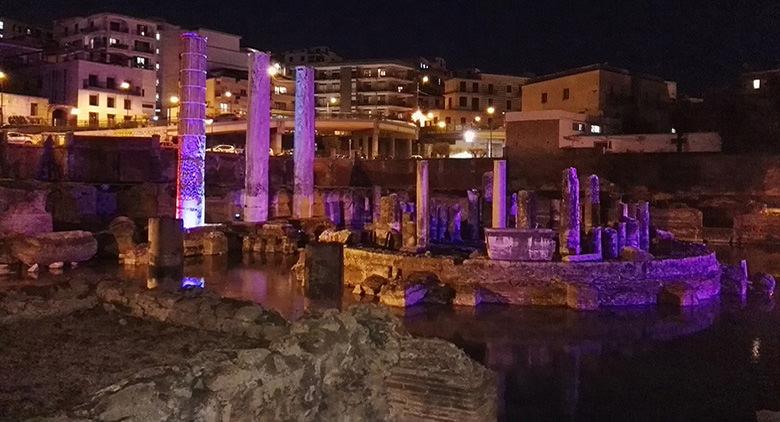 il Tempio di Serapide a Pozzuoli sarà illuminato nella primavera 2017