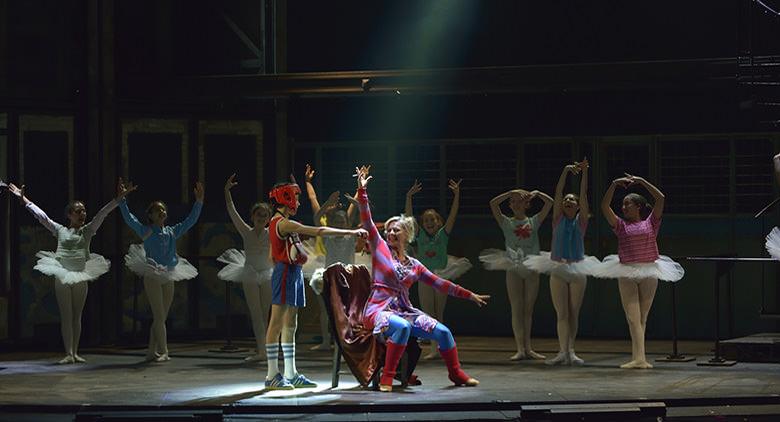 Billy Elliot the musical at the Palapartenope in Naples