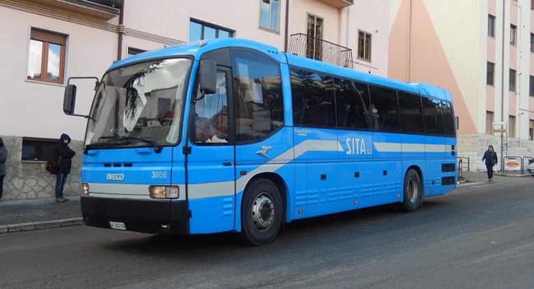 Bus Sorrent-Neapel bis Monte Sant'Angelo