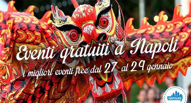 Eventi gratuiti a Napoli nel weekend dal 27 al 29 gennaio 2017