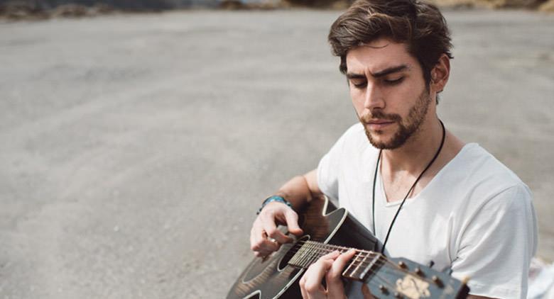 Alvaro Soler in concert at the Flegrea Arena in Naples