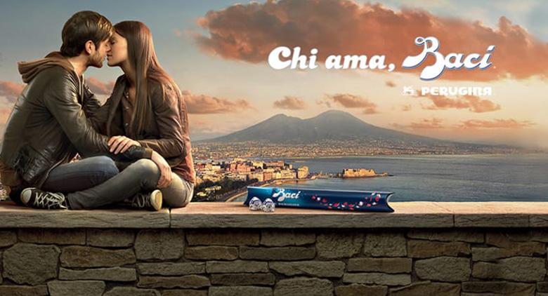 Saint Valentin 2017 à Naples avec Baci Perugina