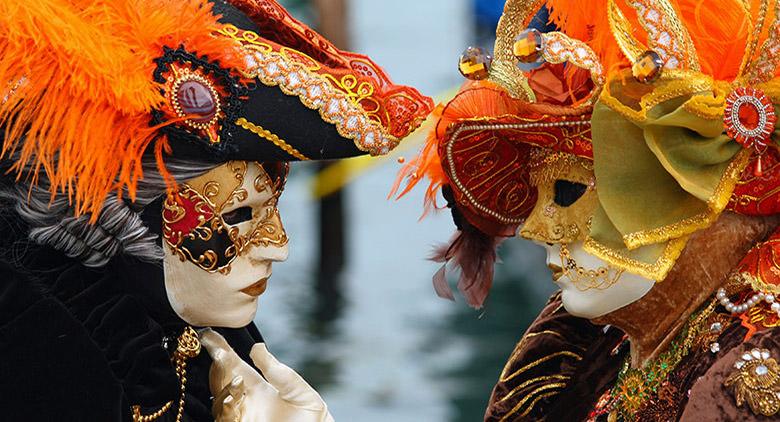 2017 Carnival Party dans le quartier de Vomero à Naples