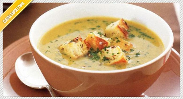 The Neapolitan recipe for celery and potatoes soup