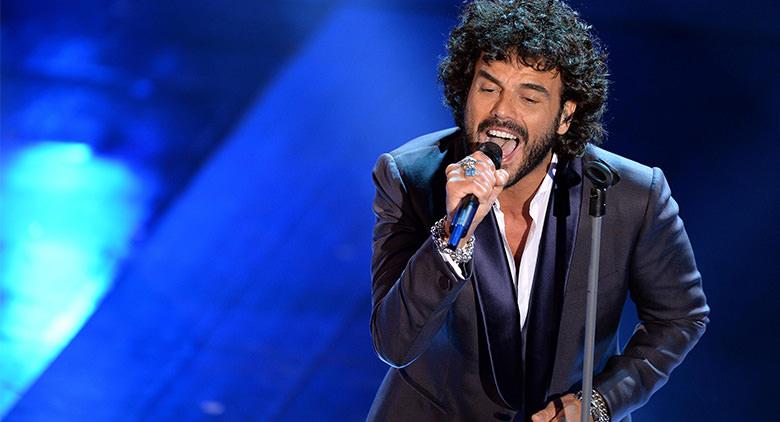 Concert by Francesco Renga at the Palapartenope in Naples