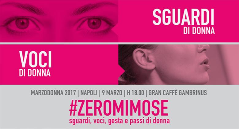 Al Caffè Gambrinus di Napoli, #Zeromimose per la Festa della Donna 2017